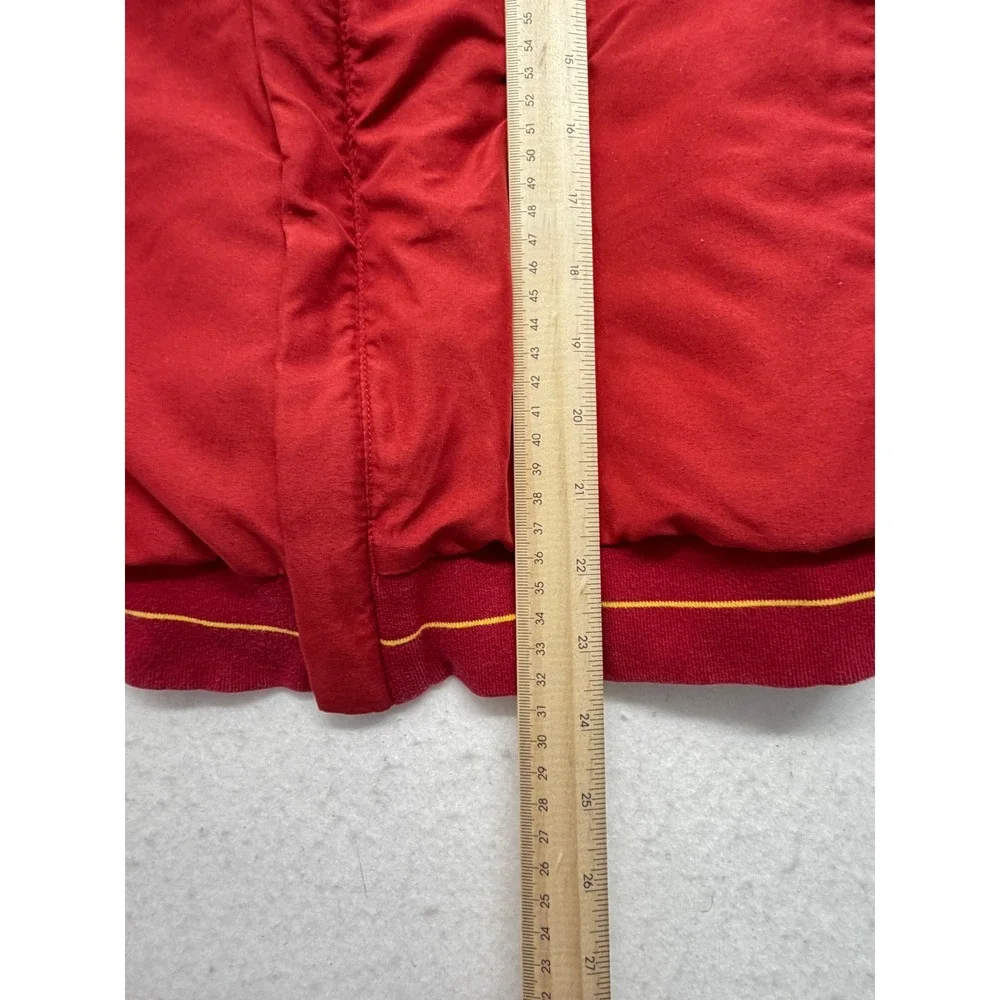 Nike FC Barcelona Kids Red Full Zip Soccer Track Jacket S Embroidered Crest